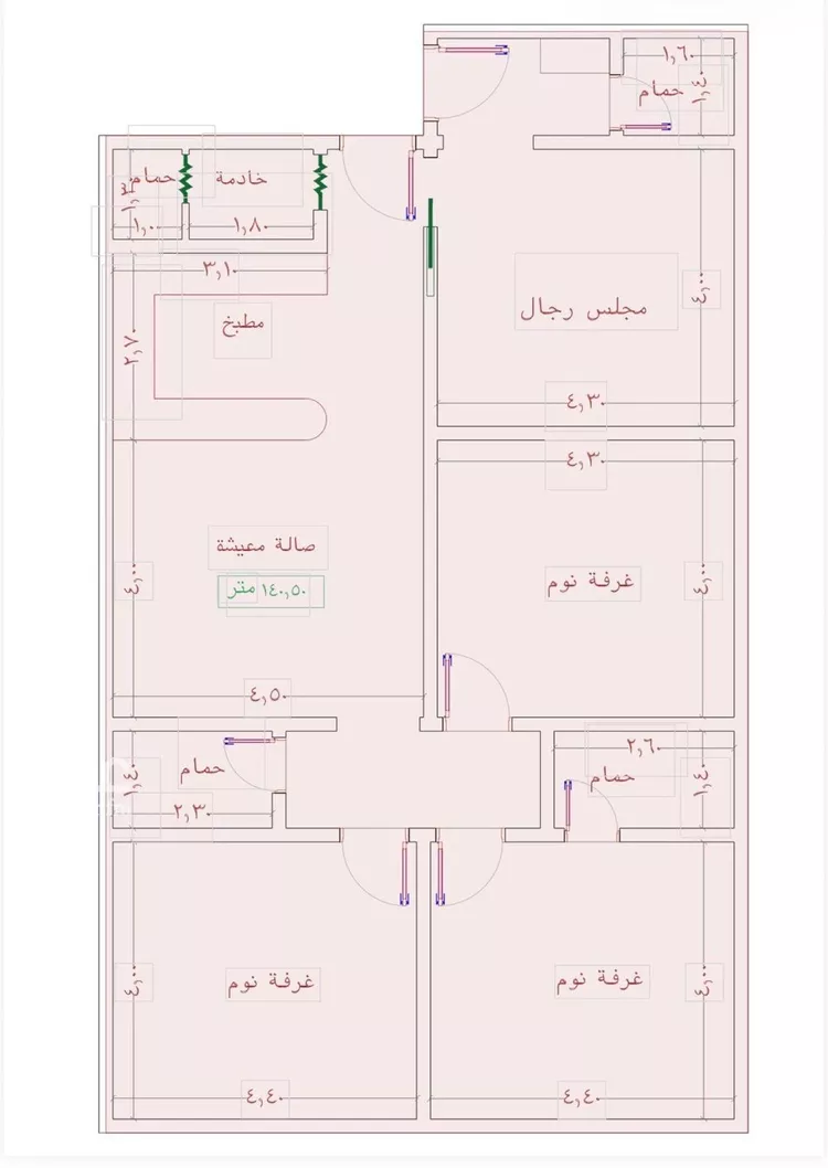 شقة للبيع في شارع عمر الخردلي, حي الجامعة, مدينة جدة, منطقة مكة المكرمة