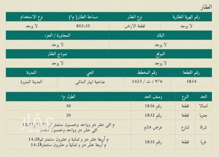 أرض للبيع في شارع عامر العبدري, حي ابيار الماشي, مدينة المدينة المنورة, منطقة المدينة المنورة
