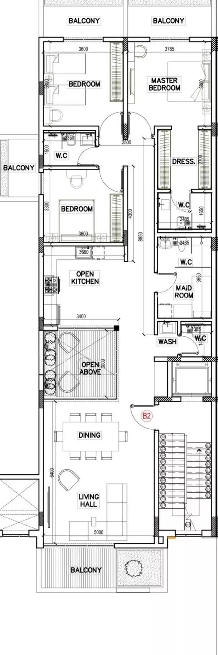 Floor for Sale in Riyadh Al Malqa صورة 2