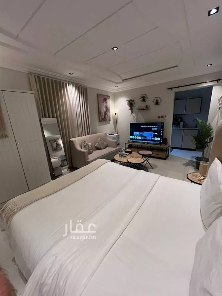 استديو مفروش للحجز في شارع الحماسة ، حي الصحافة ، الرياض ، منطقة الرياض صورة 4