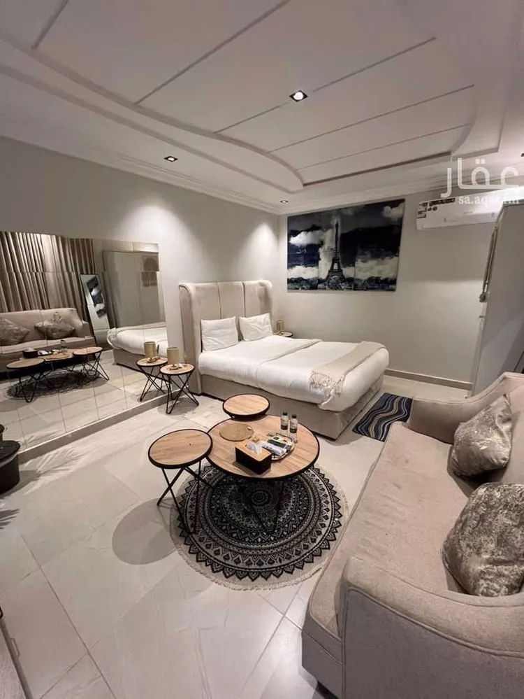 استديو مفروش للحجز في شارع الحماسة ، حي الصحافة ، الرياض ، منطقة الرياض صورة 2