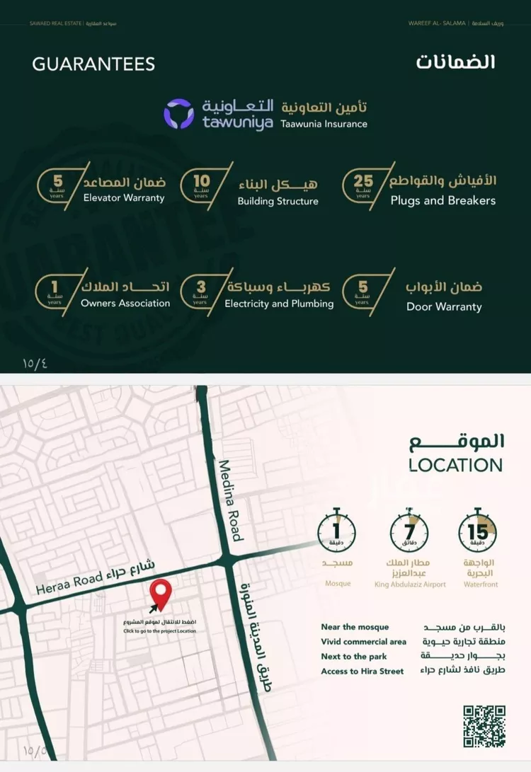 شقة للبيع في شارع علي افندي جميل, حي السلامة, مدينة جدة, منطقة مكة المكرمة صورة 4