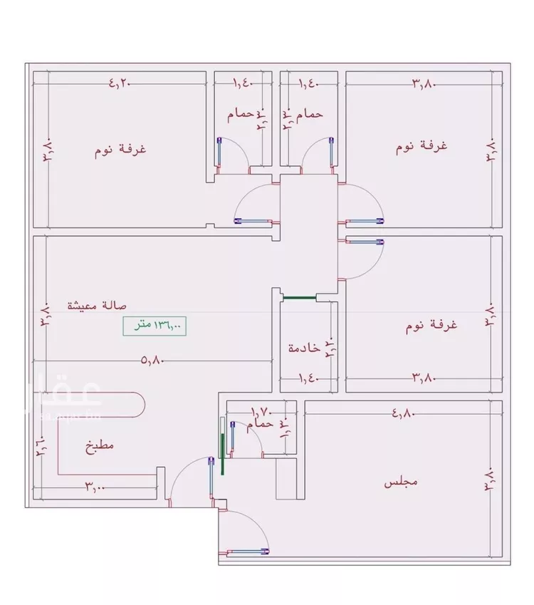 شقة للبيع في شارع السامر, حي الواحة, مدينة جدة, منطقة مكة المكرمة صورة 2
