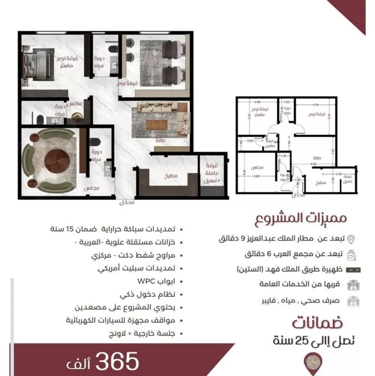 شقة للبيع في شارع ثلوث بني شهر, حي النزهة, مدينة جدة, منطقة مكة المكرمة صورة 2