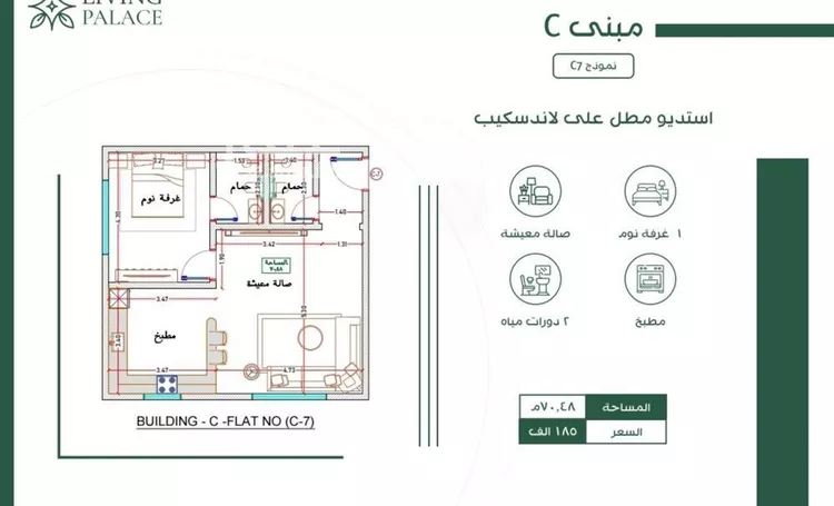 شقة للبيع في شارع الأمير عبدالعزيز بن عبدالل, حي الفيحاء, مدينة جدة, منطقة مكة المكرمة صورة 5