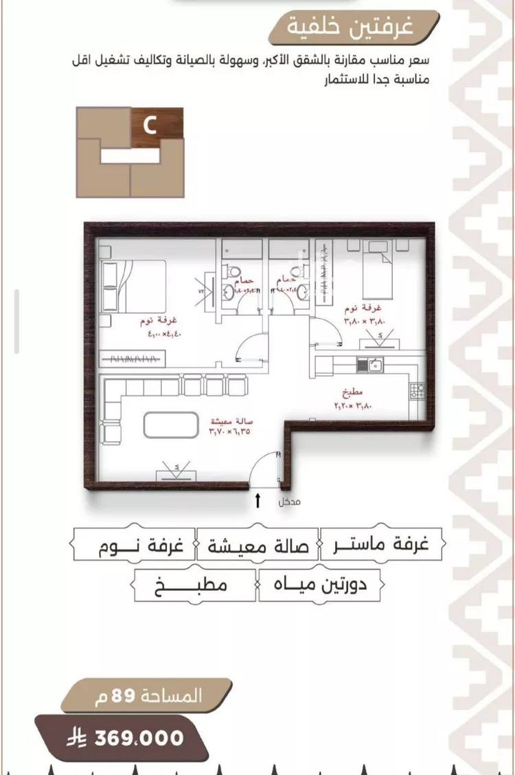 شقة للبيع في شارع اسيد بن الاخنس, حي النعيم, مدينة جدة, منطقة مكة المكرمة صورة 2