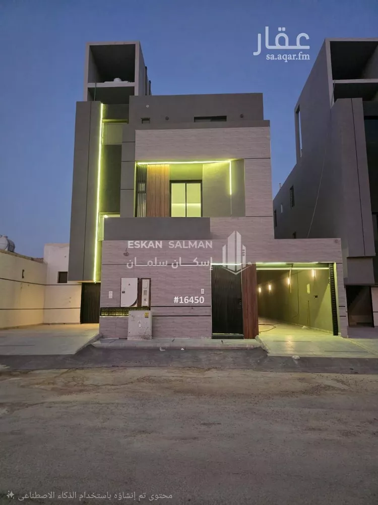 دور للبيع في شارع ابن أبي الزرقاء, حي البيان, مدينة الرياض, منطقة الرياض