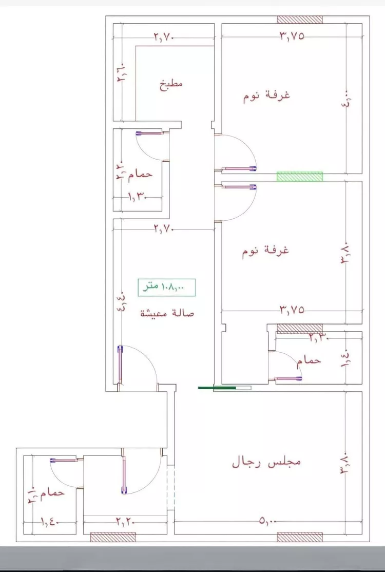 شقة للبيع في شارع الصفار, حي الجامعة, مدينة جدة, منطقة مكة المكرمة صورة 2