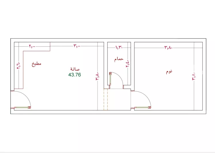 Studio for sale in Jeddah Al Yaqout 7