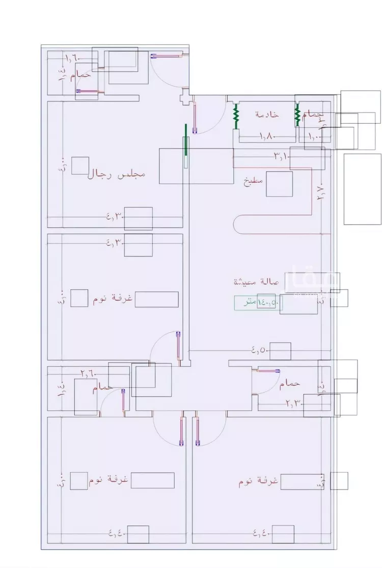 شقة للبيع في شارع عبد الله غازي, حي الجامعة, مدينة جدة, منطقة مكة المكرمة صورة 2