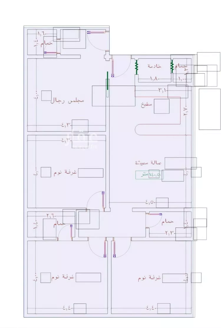 شقة للبيع في شارع عبد الله غازي, حي الجامعة, مدينة جدة, منطقة مكة المكرمة