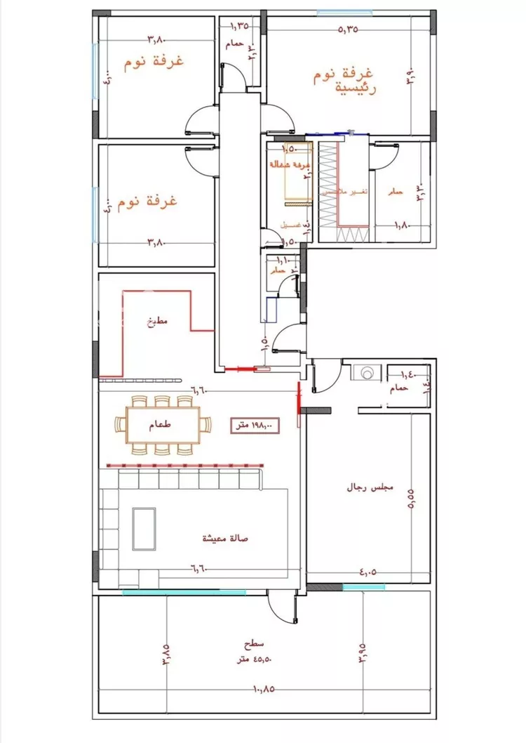 شقة للبيع في شارع الفتح بن خاقان, حي النزهة, مدينة جدة, منطقة مكة المكرمة