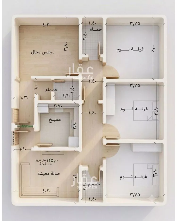 شقة للبيع في شارع الصفار, حي الجامعة, مدينة جدة, منطقة مكة المكرمة صورة 2