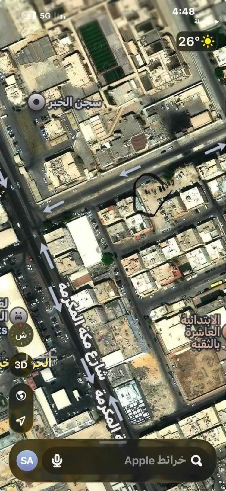 أرض للبيع في حي صناعية الثقبة, مدينة الخبر, المنطقة الشرقية صورة 2