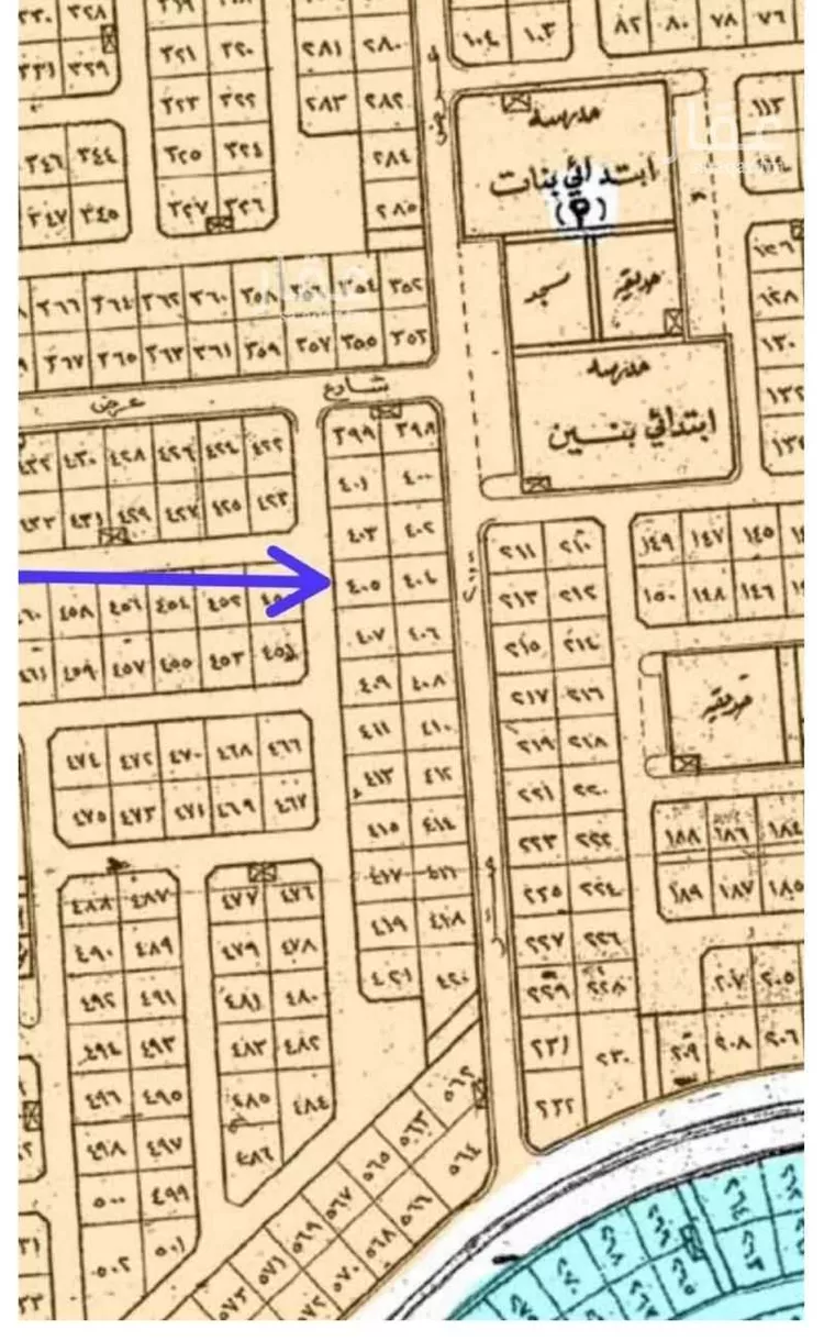 أرض للبيع في شارع مشعل, حي هجر السابع, مدينة الاحساء, المنطقة الشرقية