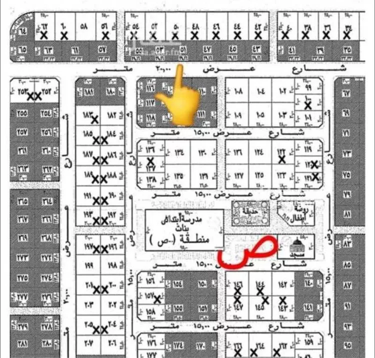 أرض للبيع في شارع النورس, حي الورود الثاني, مدينة الاحساء, المنطقة الشرقية