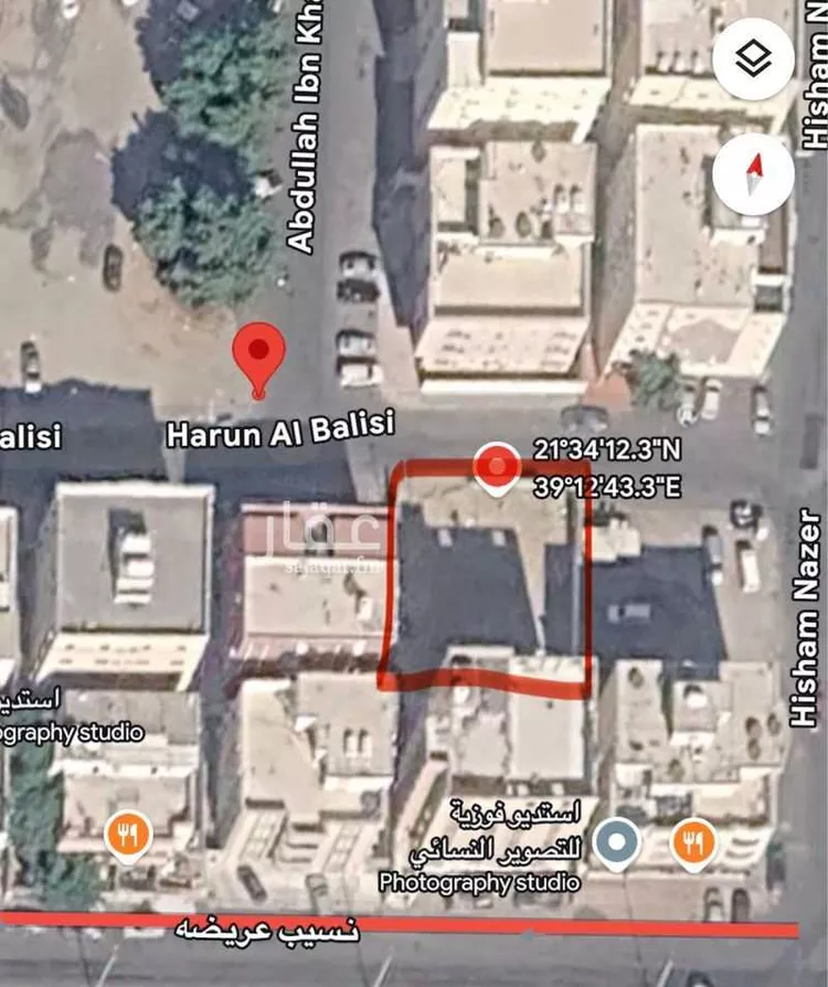 أرض للبيع في شارع هارون البالسي, حي الصفاء, مدينة جدة, منطقة مكة المكرمة