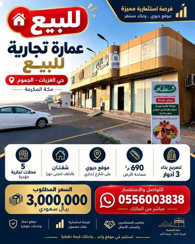 Building for Sale in Al Jumum Al Ghozaait