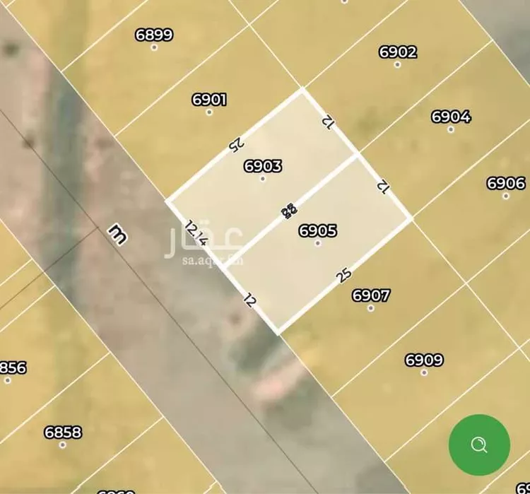 أرض للبيع في حي النظيم, مدينة الرياض, منطقة الرياض صورة 2