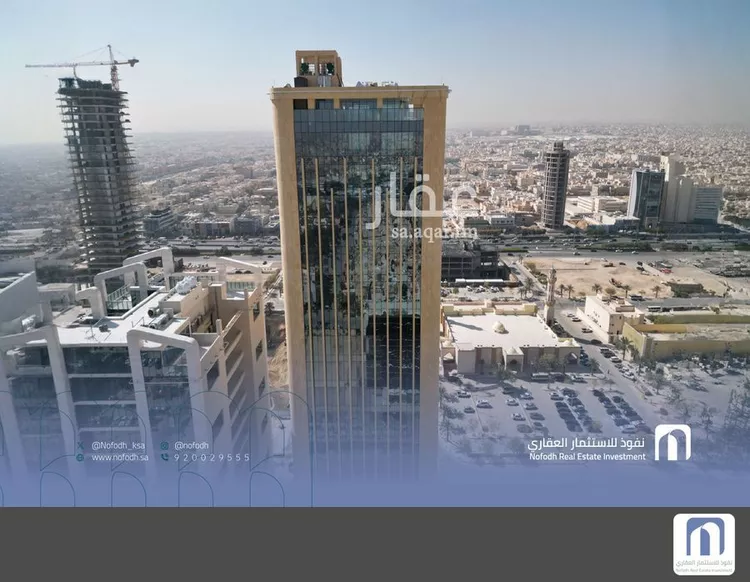 مكتب تجاري للإيجار في شارع العليا, حي الصحافة, مدينة الرياض, منطقة الرياض صورة 2