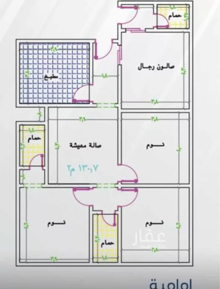 شقة للبيع في شارع الماطري, حي المروة, مدينة جدة, منطقة مكة المكرمة صورة 2