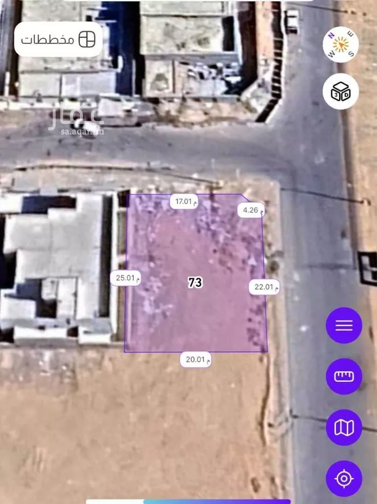 أرض للبيع في شارع الشروق 13, حي الشروق, مدينة تبوك, منطقة تبوك