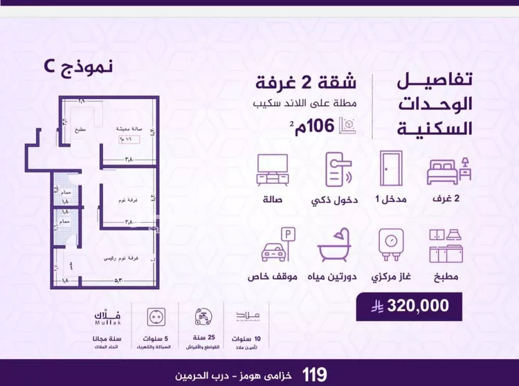 شقة للبيع في شارع احمد بن عيسى الرومي, حي الفيحاء, مدينة جدة, منطقة مكة المكرمة