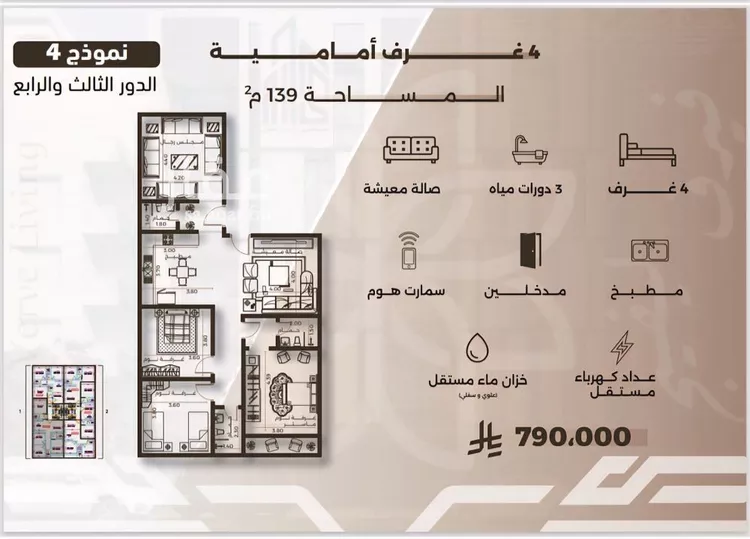 Apartment for Sale in Jeddah Al Nahdah