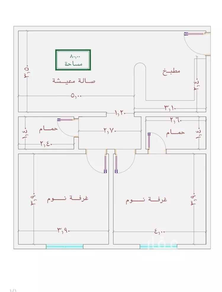 شقة للبيع في شارع الامير عبدالمجيد, حي الصواري, مدينة جدة, منطقة مكة المكرمة صورة 2