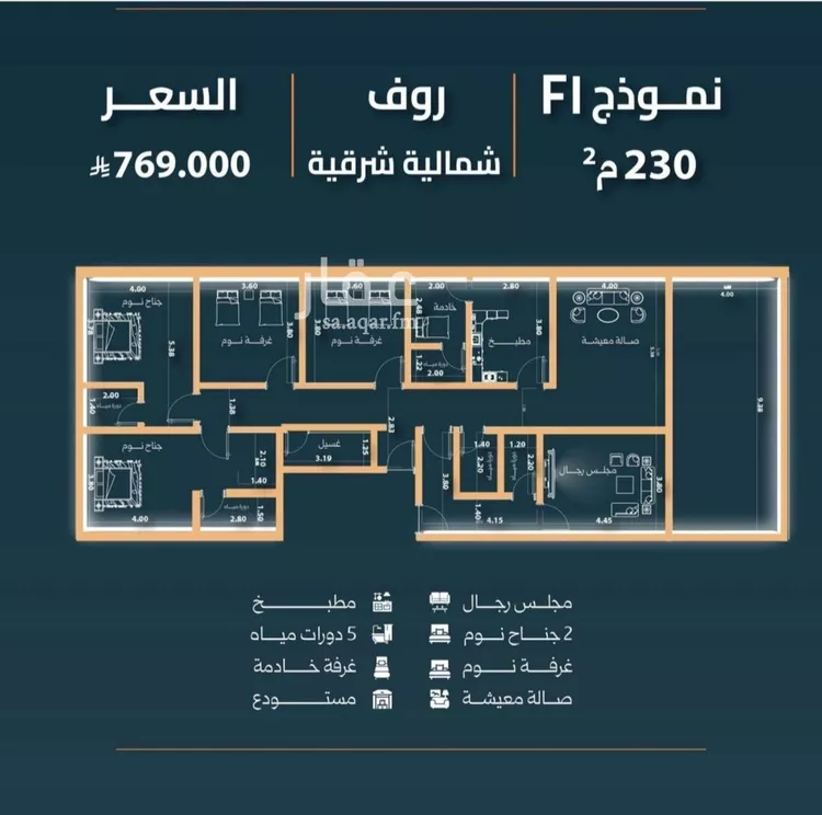 شقة للبيع في شارع نشطون, حي النزهة, مدينة جدة, منطقة مكة المكرمة