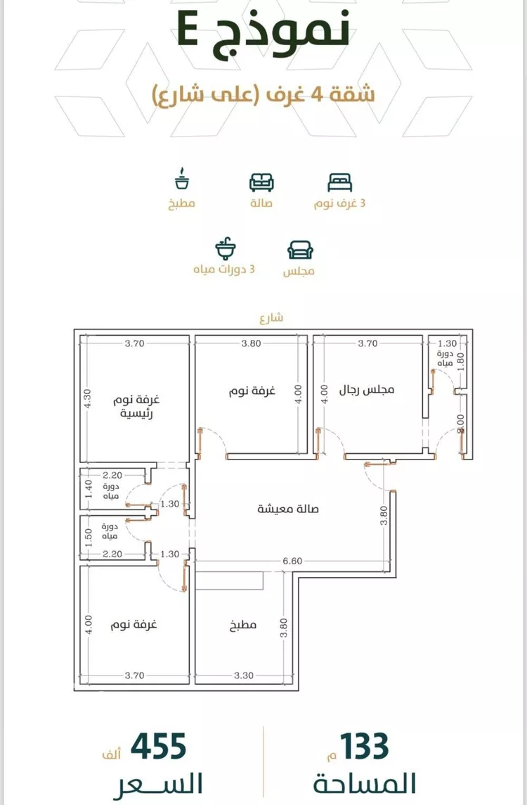Apartment for Sale in Jeddah Ar Rabwah صورة 2