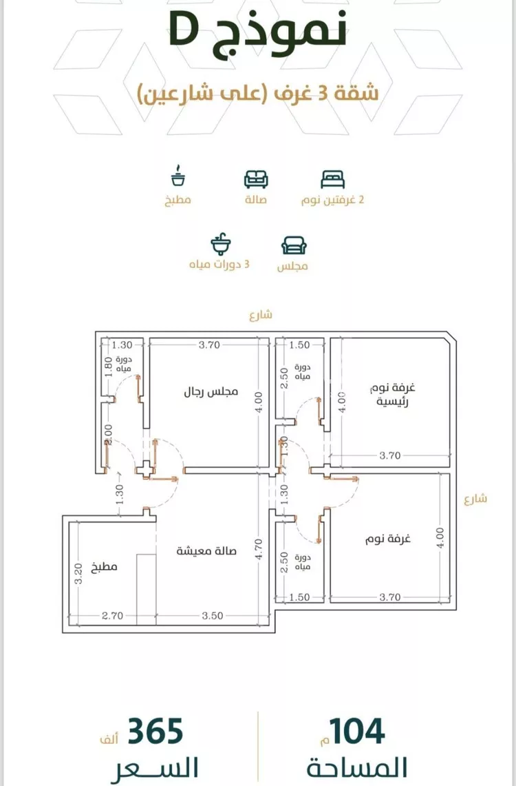 Apartment for Sale in Jeddah Ar Rabwah صورة 2