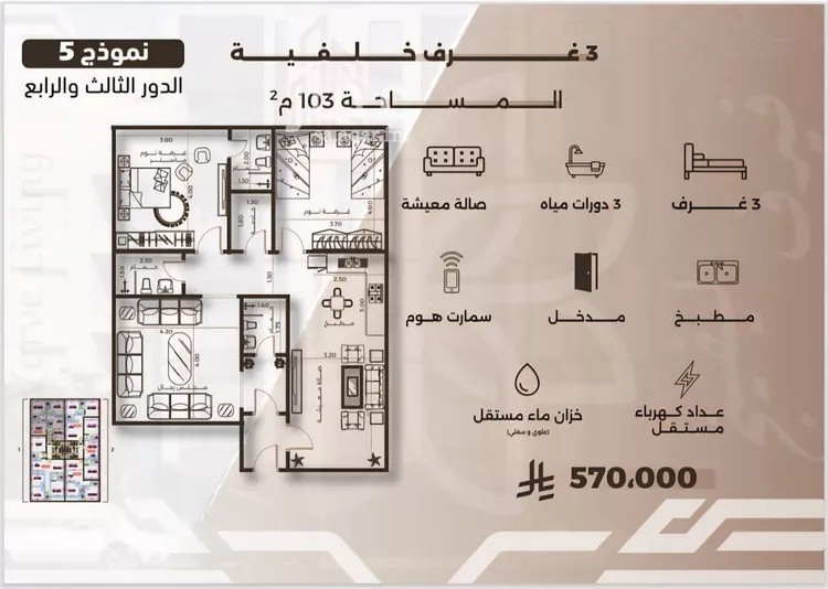Apartment for Sale in Jeddah Al Nahdah