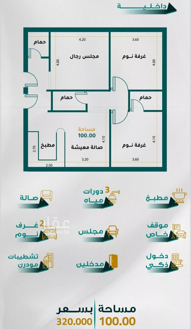 شقة للبيع في شارع الإشبيلي, حي الجامعة, مدينة جدة, منطقة مكة المكرمة صورة 3