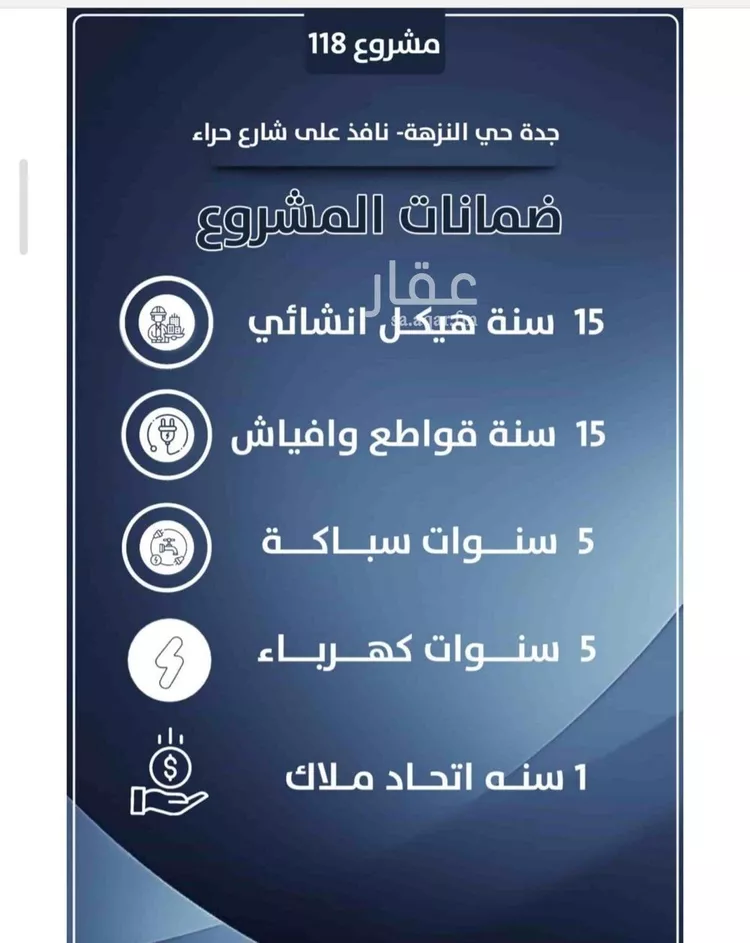 شقة للبيع في شارع احمد الرقيمي, حي النزهة, مدينة جدة, منطقة مكة المكرمة صورة 5