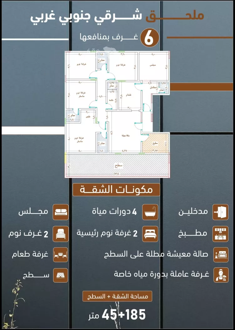 شقة للبيع في شارع ابراهيم بن كنيف, حي السلامة, مدينة جدة, منطقة مكة المكرمة صورة 4