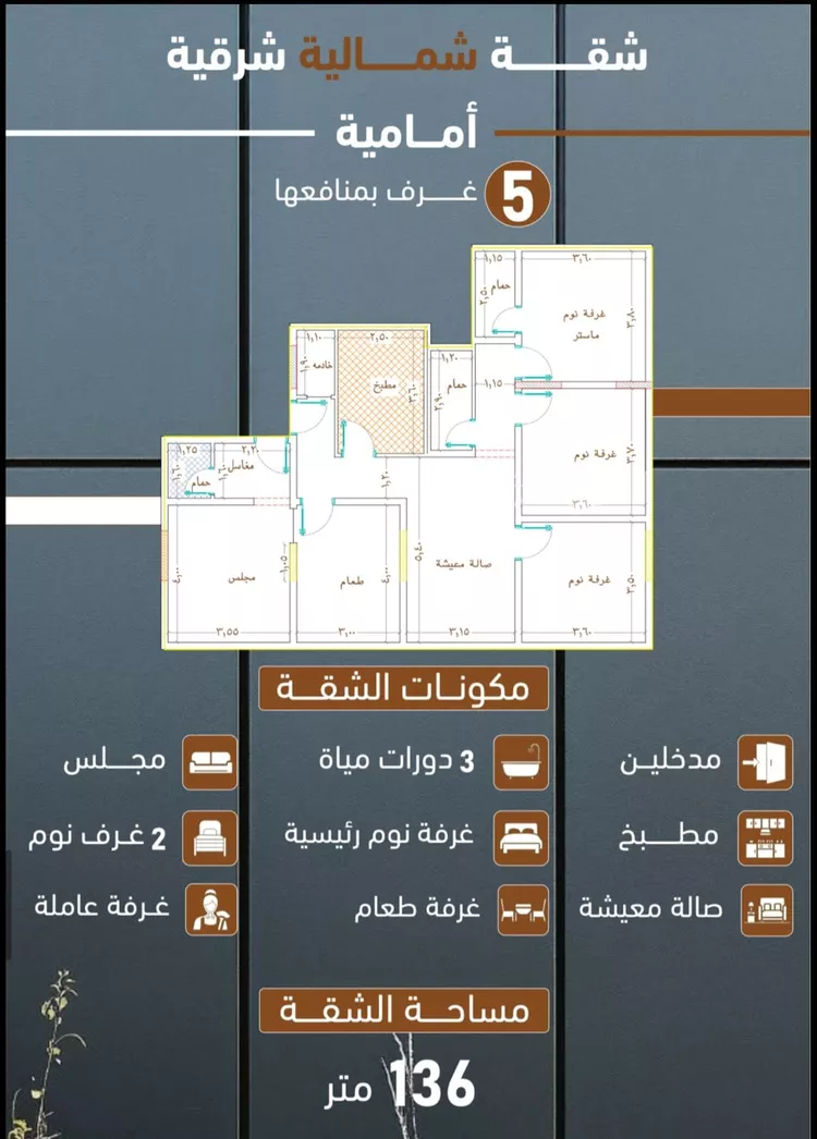 شقة للبيع في شارع ابراهيم بن كنيف, حي السلامة, مدينة جدة, منطقة مكة المكرمة 3