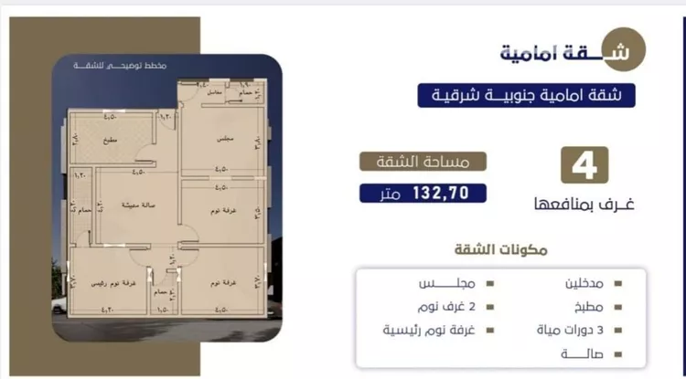 شقة للبيع في شارع ابن عبدالرزاق, حي الروضة, مدينة جدة, منطقة مكة المكرمة صورة 4