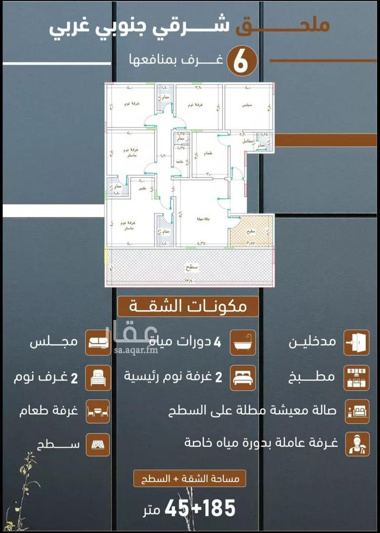 شقة للبيع في شارع ابراهيم بن كنيف, حي السلامة, مدينة جدة, منطقة مكة المكرمة صورة 4