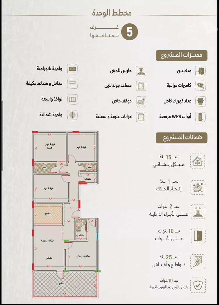 شقة للبيع في شارع ابو وهيب الجشمي, حي النعيم, مدينة جدة, منطقة مكة المكرمة 9