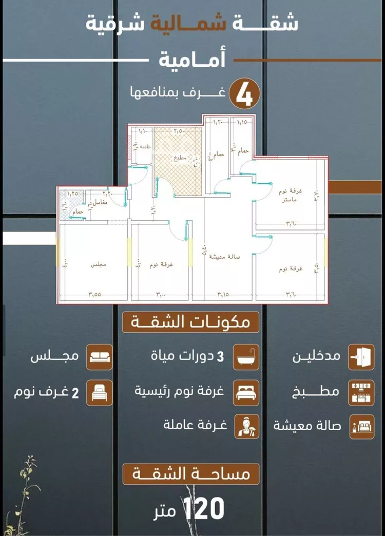 شقة للبيع في شارع ابراهيم بن كنيف, حي السلامة, مدينة جدة, منطقة مكة المكرمة 4