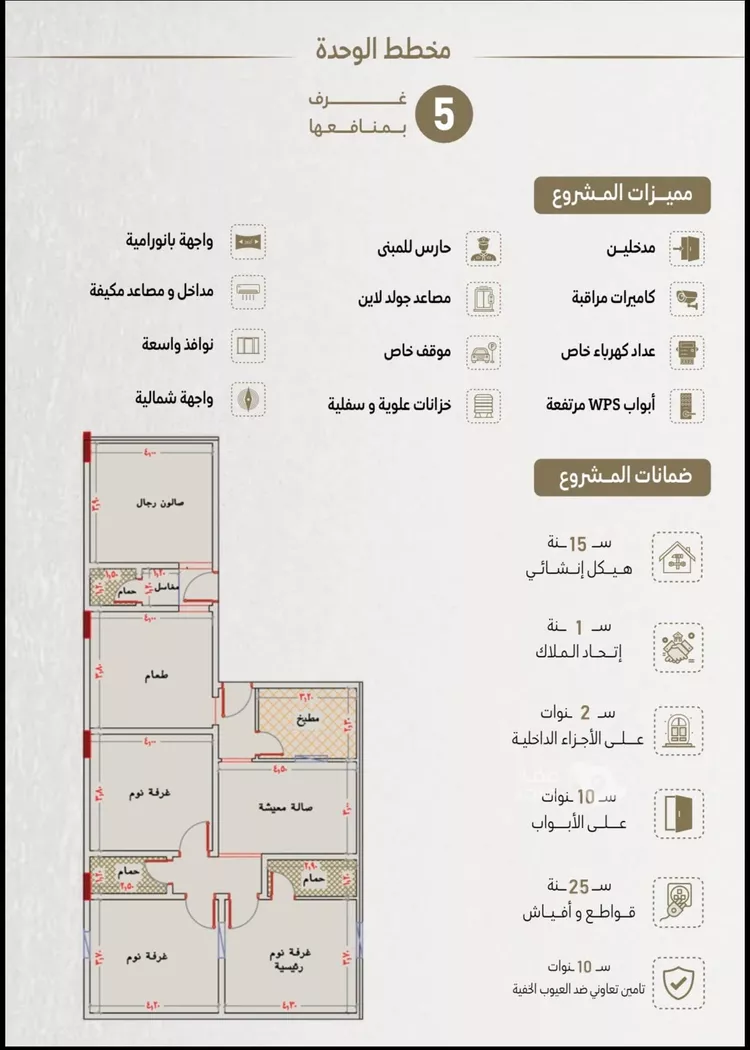 شقة للبيع في شارع ابو وهيب الجشمي, حي النعيم, مدينة جدة, منطقة مكة المكرمة صورة 4