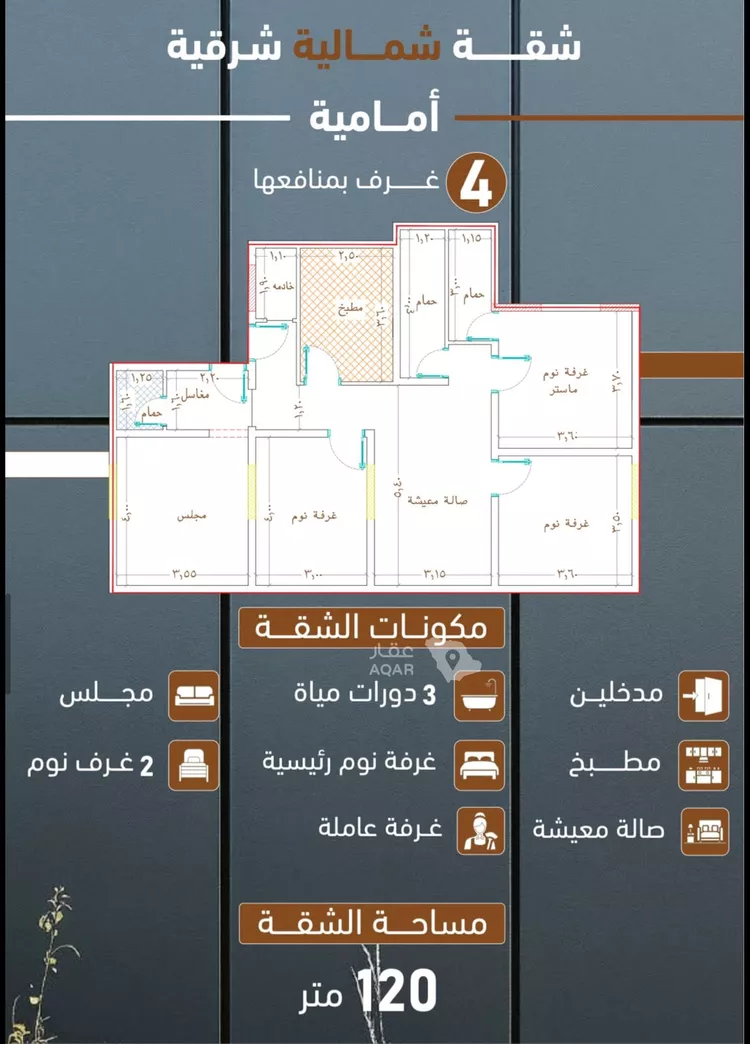 شقة للبيع في شارع ابراهيم بن كنيف, حي السلامة, مدينة جدة, منطقة مكة المكرمة 3