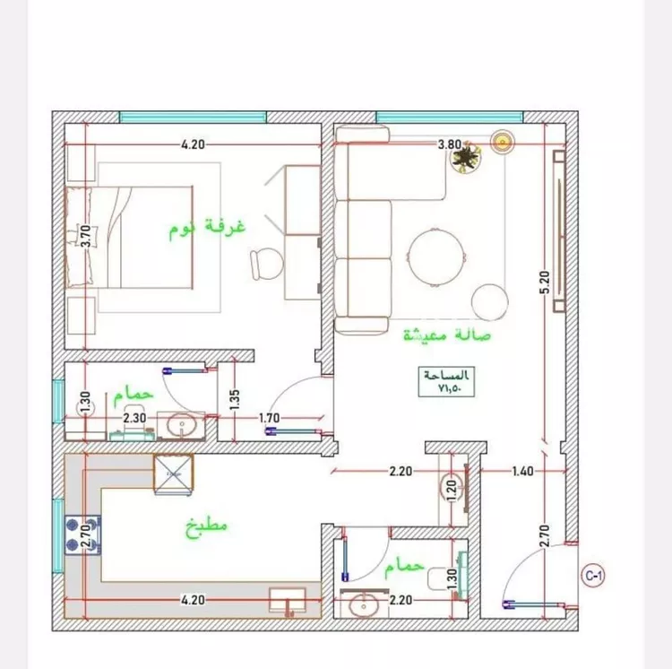 شقة للبيع في شارع طريق الملك عبدالله, حي الفيحاء, مدينة جدة, منطقة مكة المكرمة صورة 5