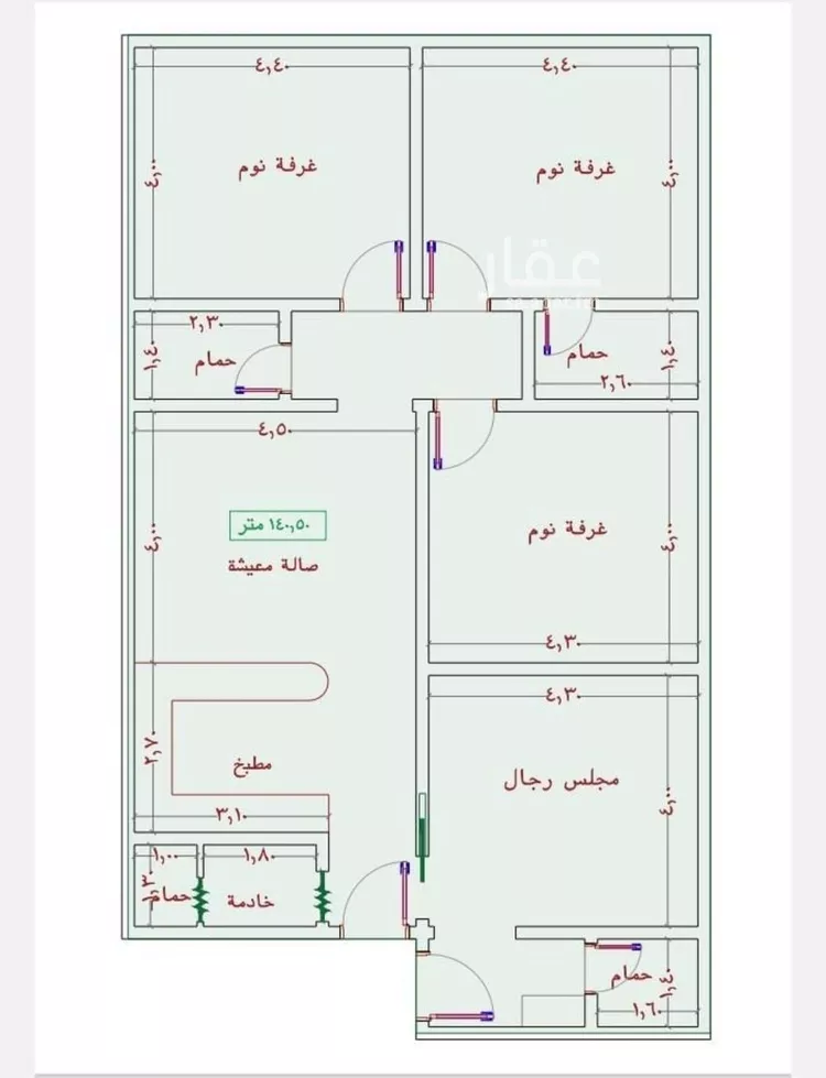شقة للبيع في شارع عمر الخردلي, حي الجامعة, مدينة جدة, منطقة مكة المكرمة