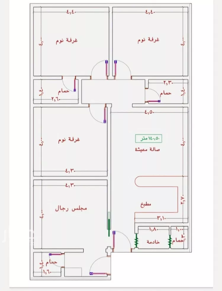 شقة للبيع في شارع عمر الخردلي, حي الجامعة, مدينة جدة, منطقة مكة المكرمة صورة 4
