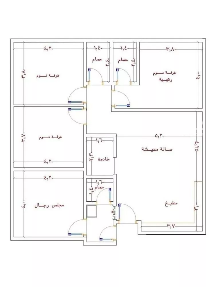 شقة للبيع في شارع محمد بن اسعد العظم, حي النزهة, مدينة جدة, منطقة مكة المكرمة