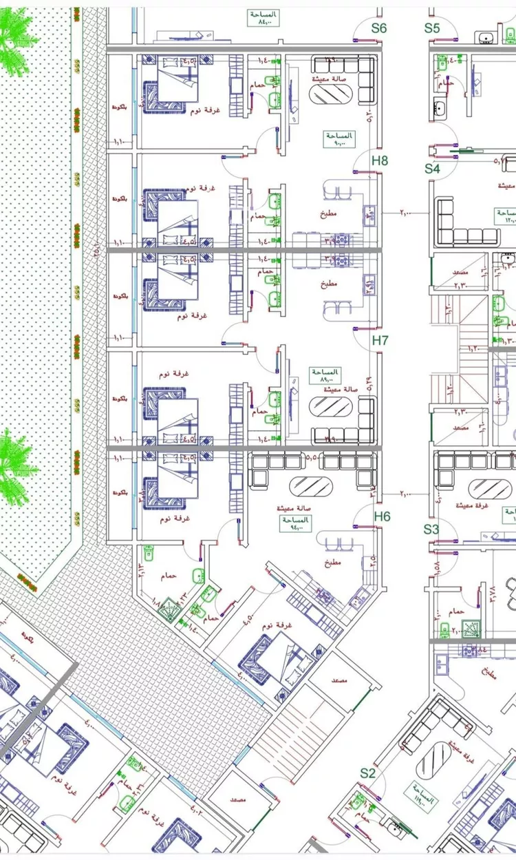 شقة للبيع في شارع النخيلات, حي الفيحاء, مدينة جدة, منطقة مكة المكرمة صورة 3