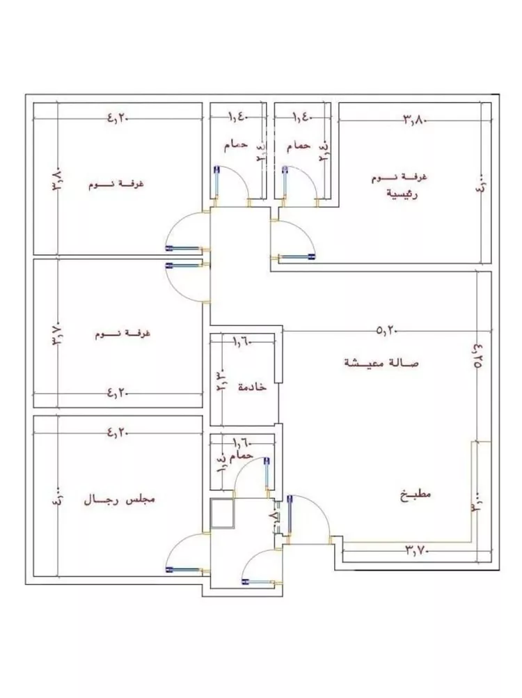 شقة للبيع في شارع محمد بن اسعد العظم, حي النزهة, مدينة جدة, منطقة مكة المكرمة