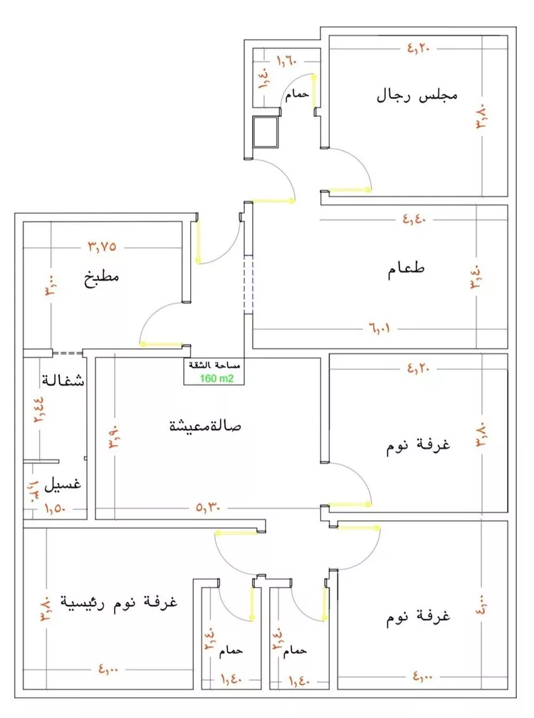 شقة للبيع في شارع الامير ماجد فرعي, حي النزهة, مدينة جدة, منطقة مكة المكرمة